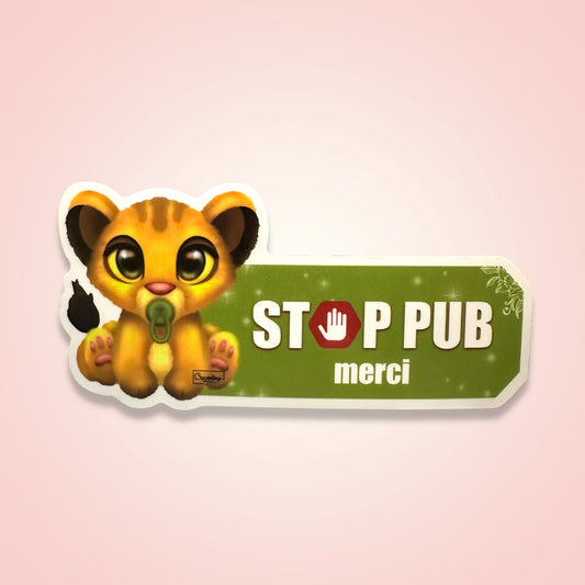 Stickers Stop Pub Simba