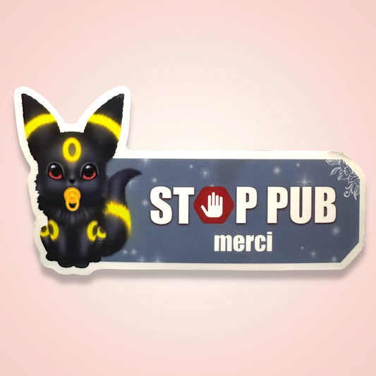 Stickers Stop Pub Noctali