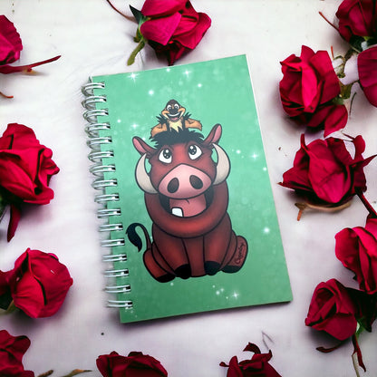 Carnet / Bloc note Timon et Pumba