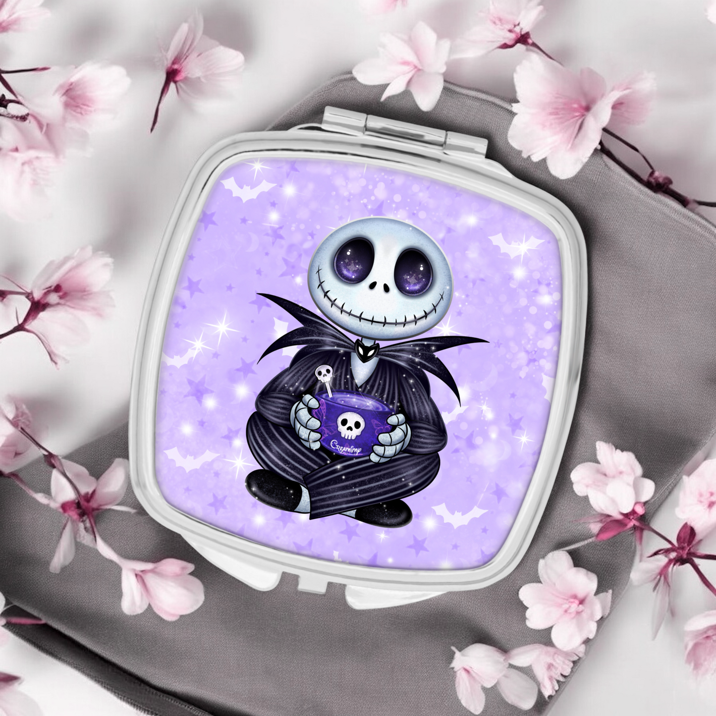 Miroir de poche Jack Skellington