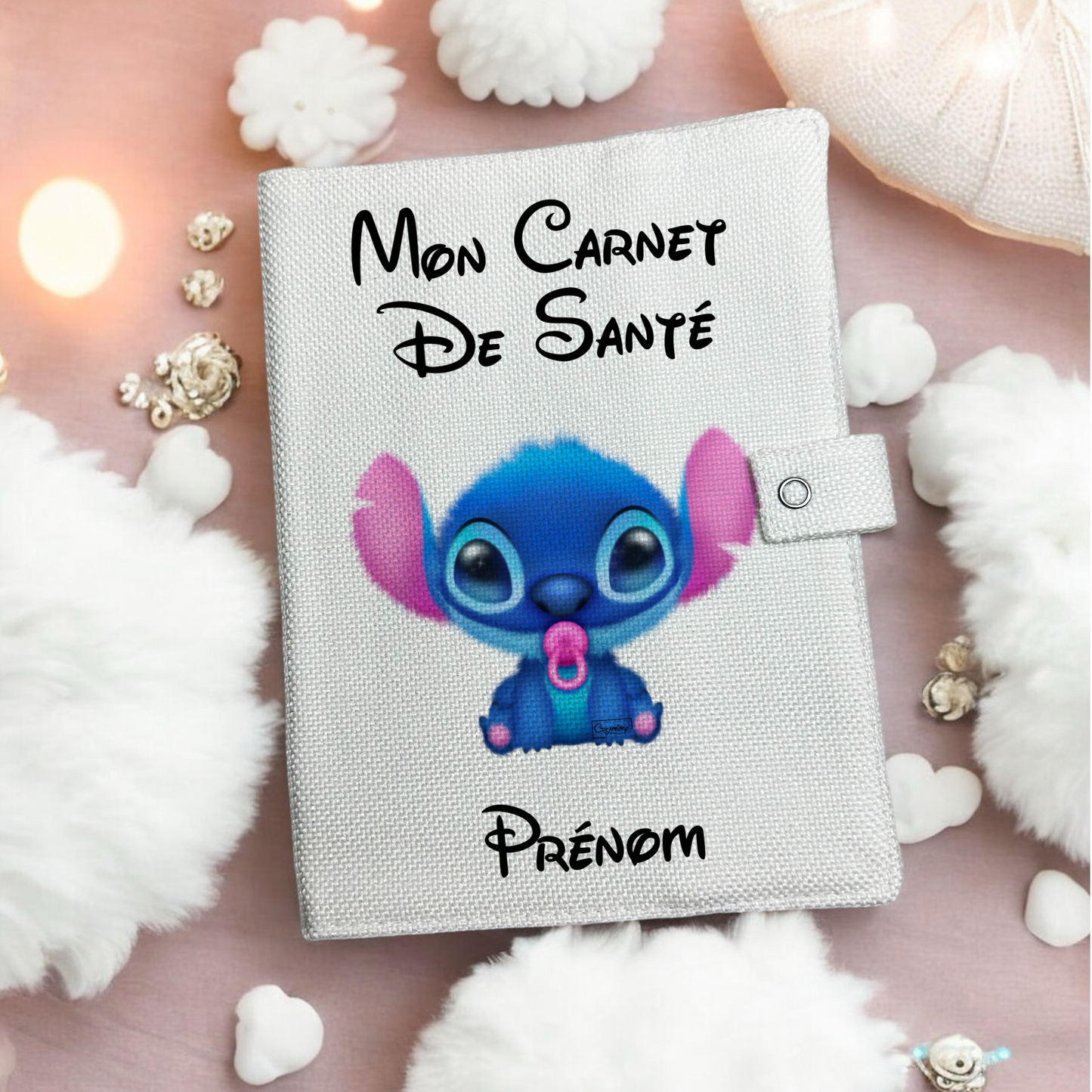 Protège carnet de santé Baby Stitch