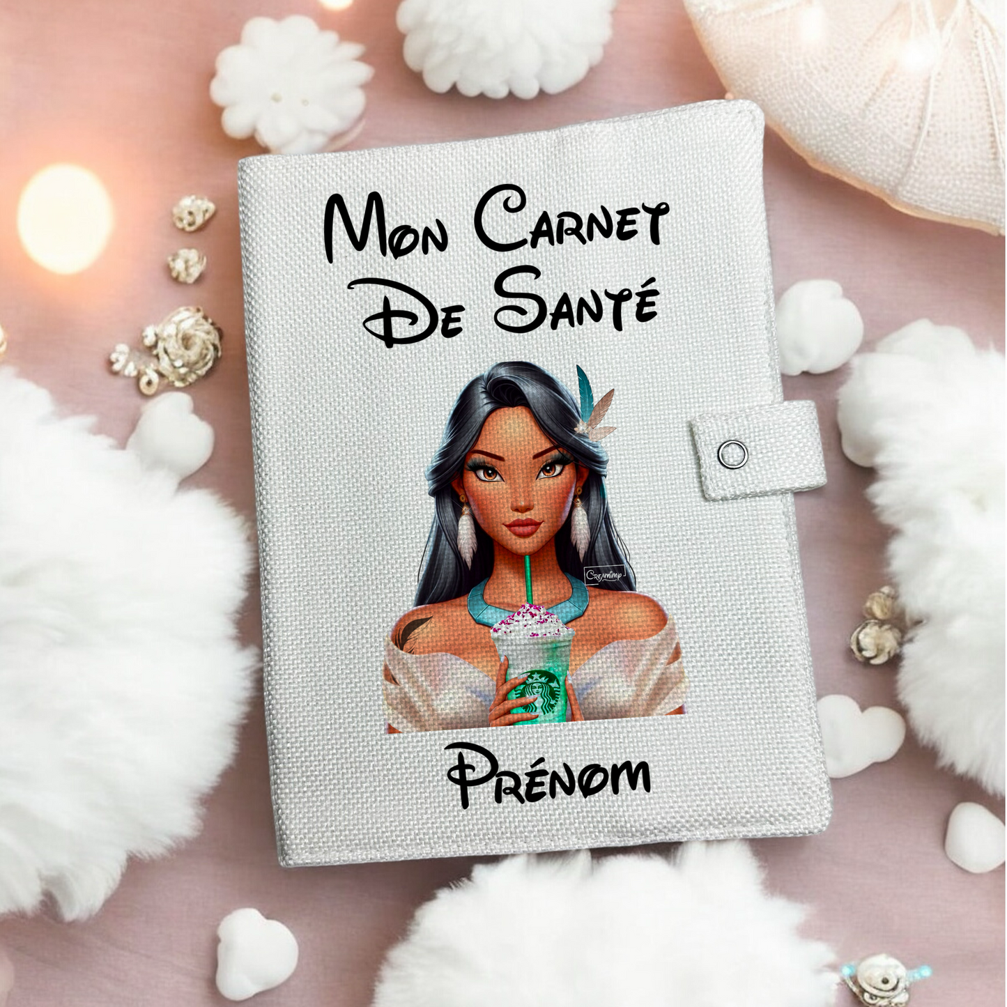 Protège carnet de santé Pocahontas