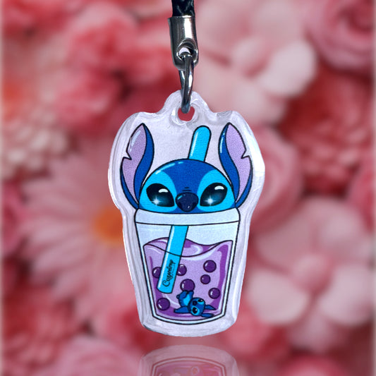 Accessoires téléphone bubble tea Stitch Disney 