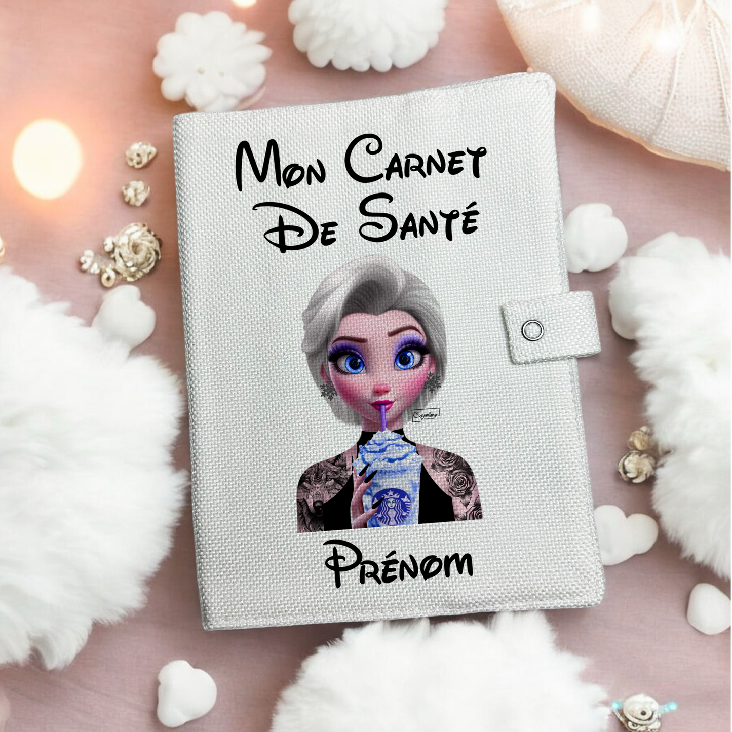 Protège carnet de santé Elsa