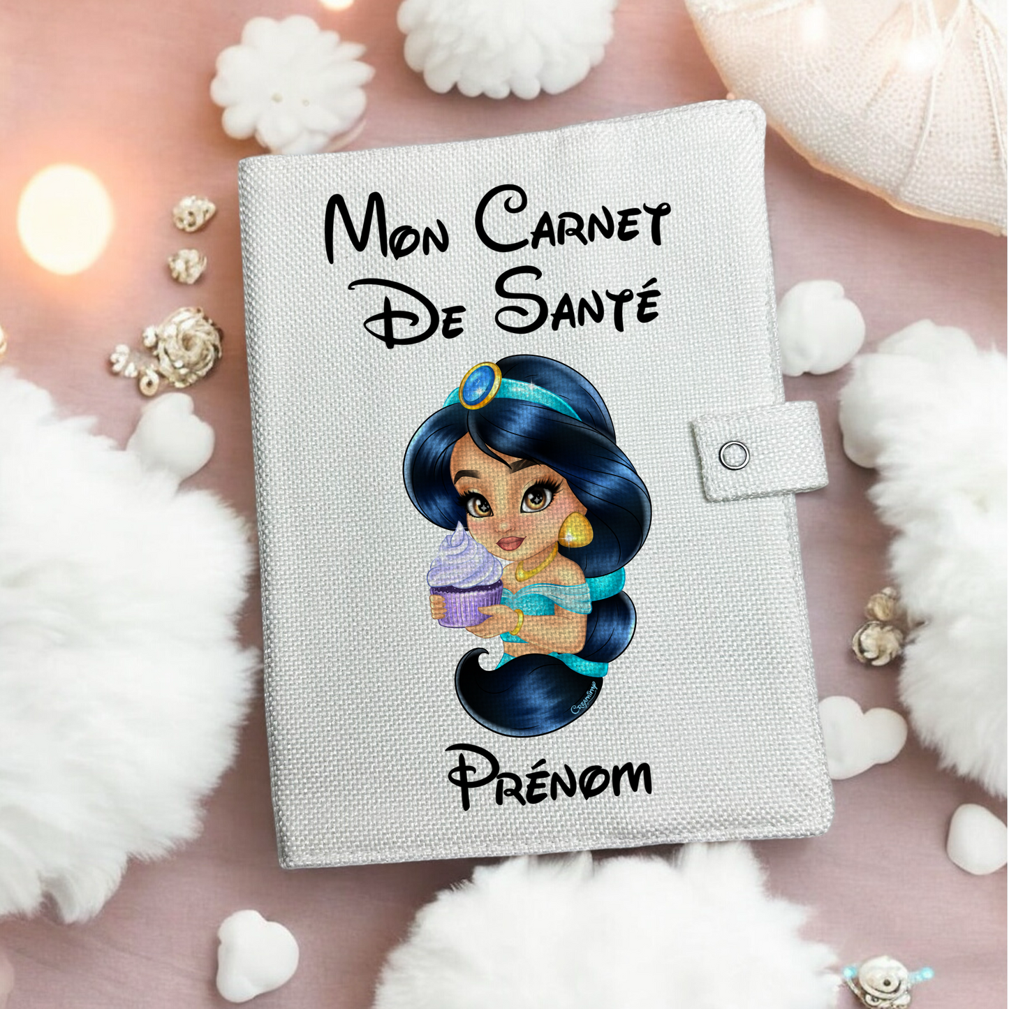 Protège carnet de santé Jasmine