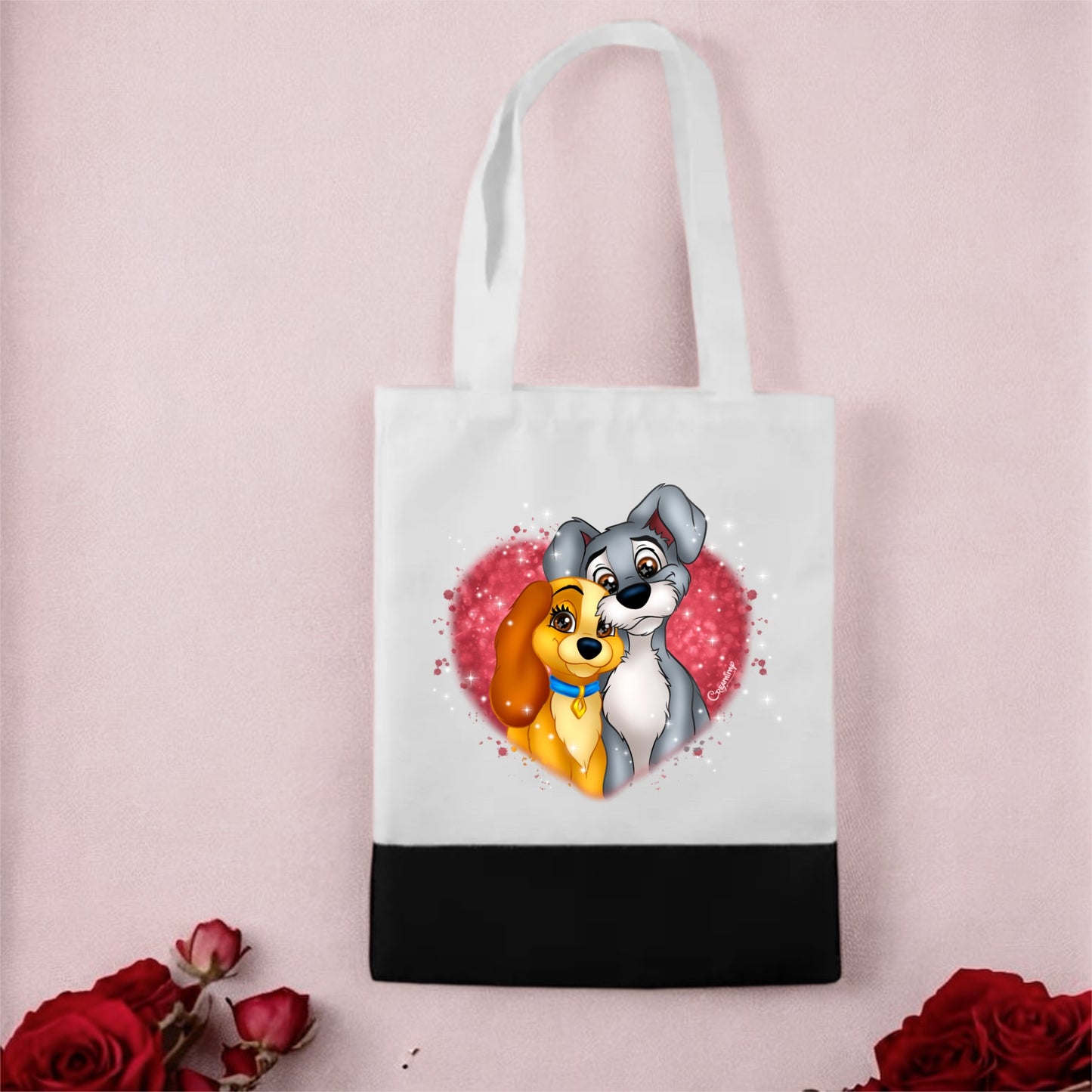 Sac Tote Bag La belle et le Clochard