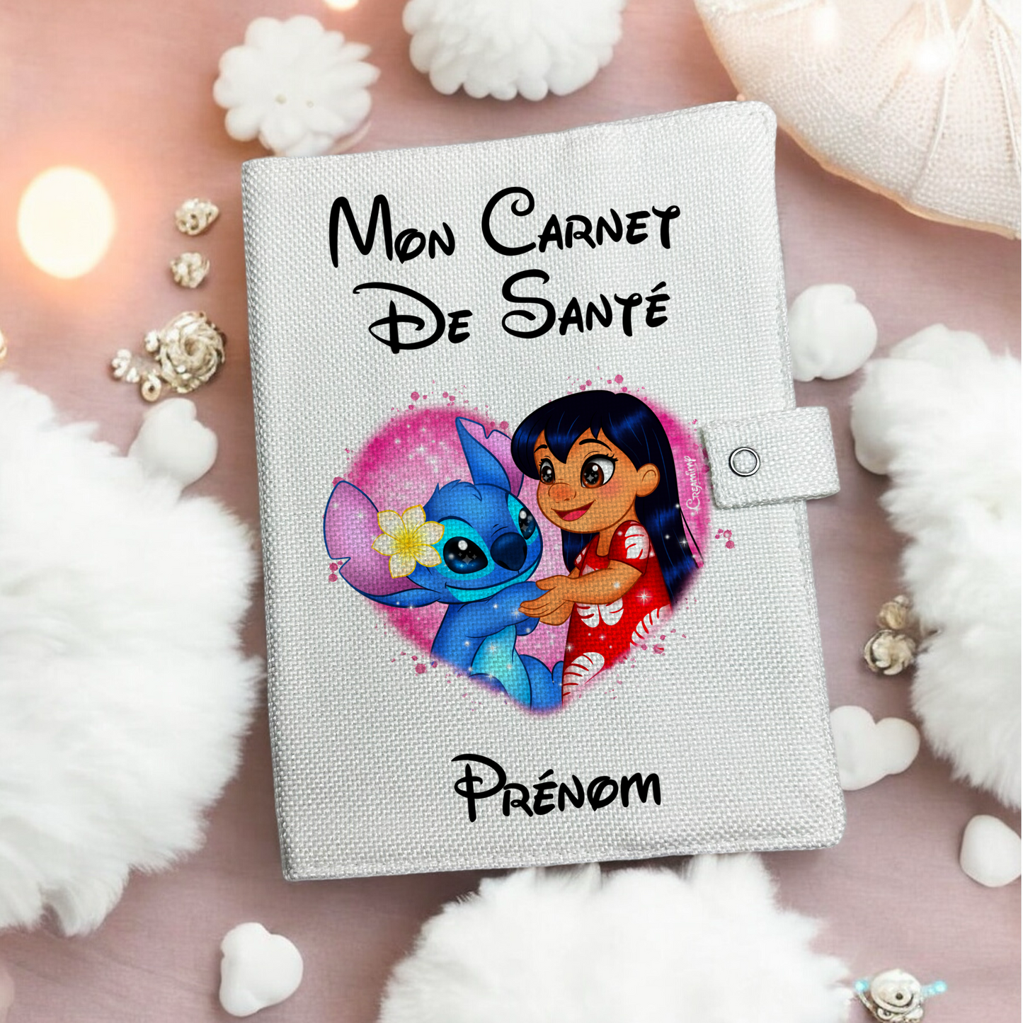 Protège carnet de santé Lilo & Stitch