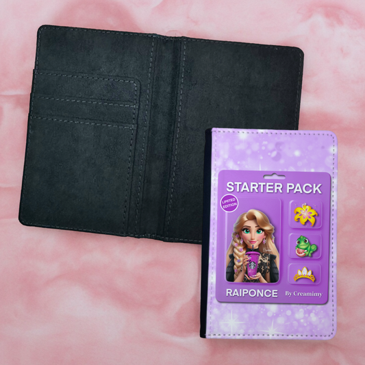 Support Cartes / Passeport Starter Pack Raiponce