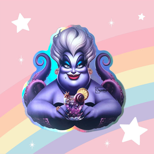 Stickers Holographique Ursula