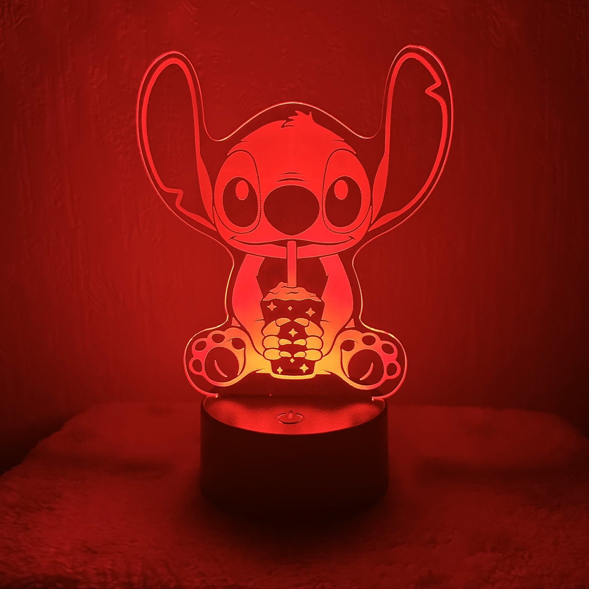 Lampe 3D personnalisée Stitch – creamimy
