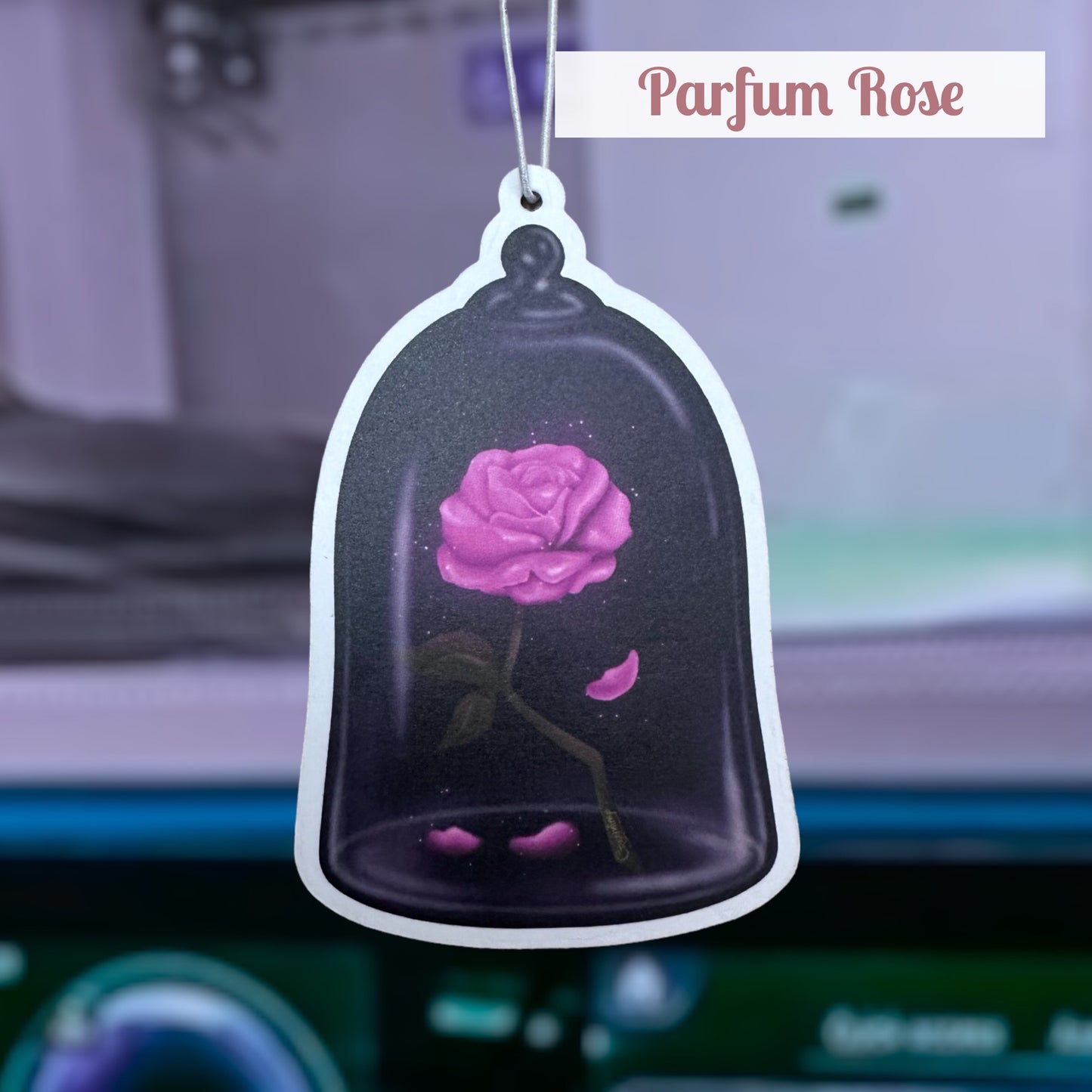 Parfum Voiture Rose Eternelle • Rose