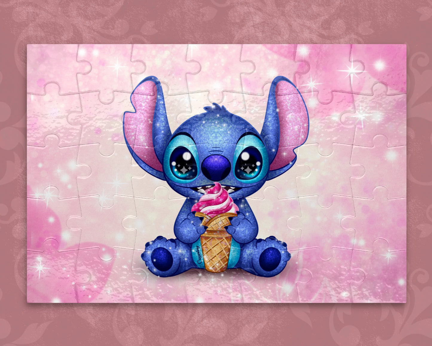 Puzzle Stitch Ice Cream