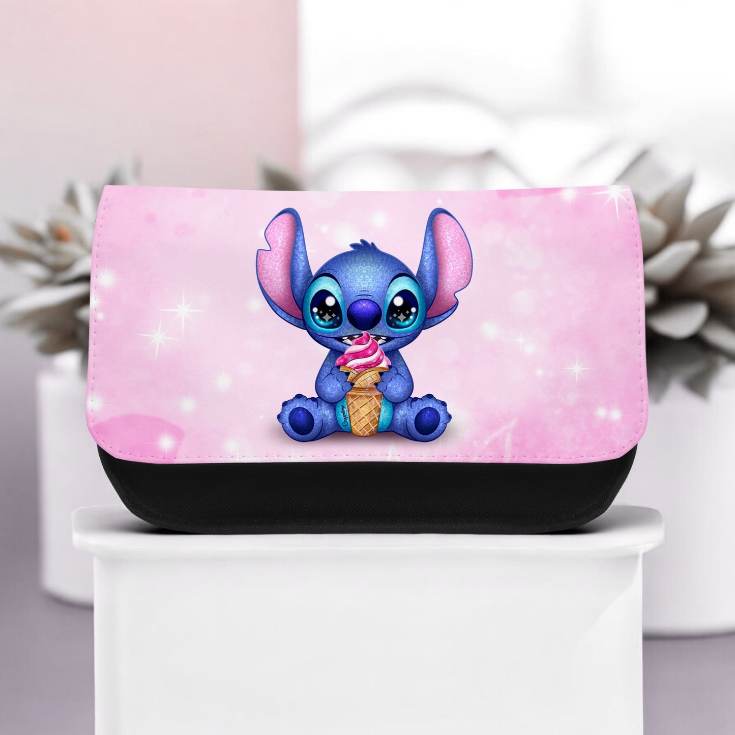 Trousse de toilette Stitch ice cream