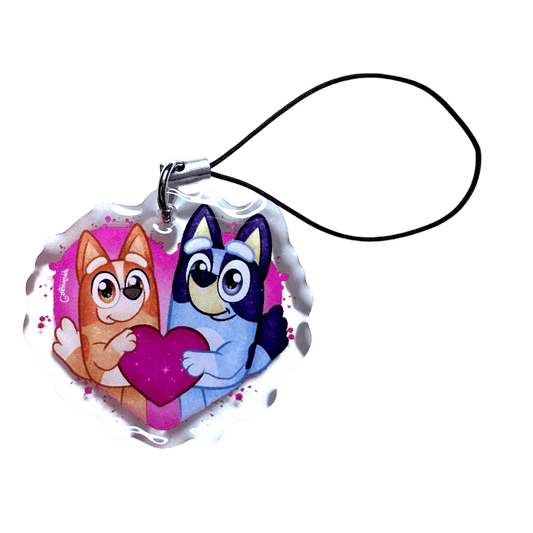 Bijoux de téléphone - Bluey & Bingo