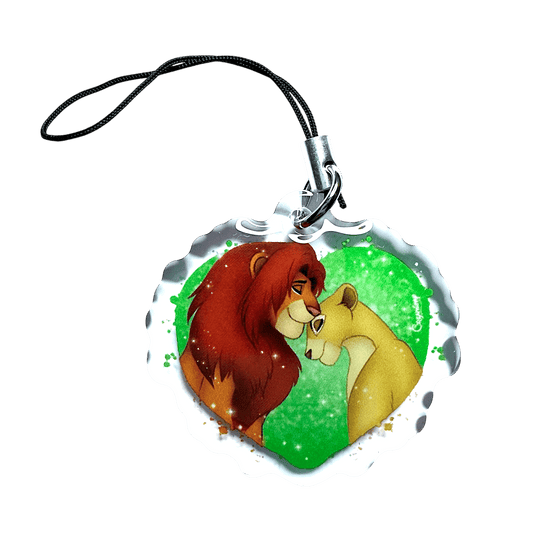 Bijoux de téléphone Simba & Nala