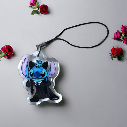 Bijoux de téléphone Stitch Mercredi