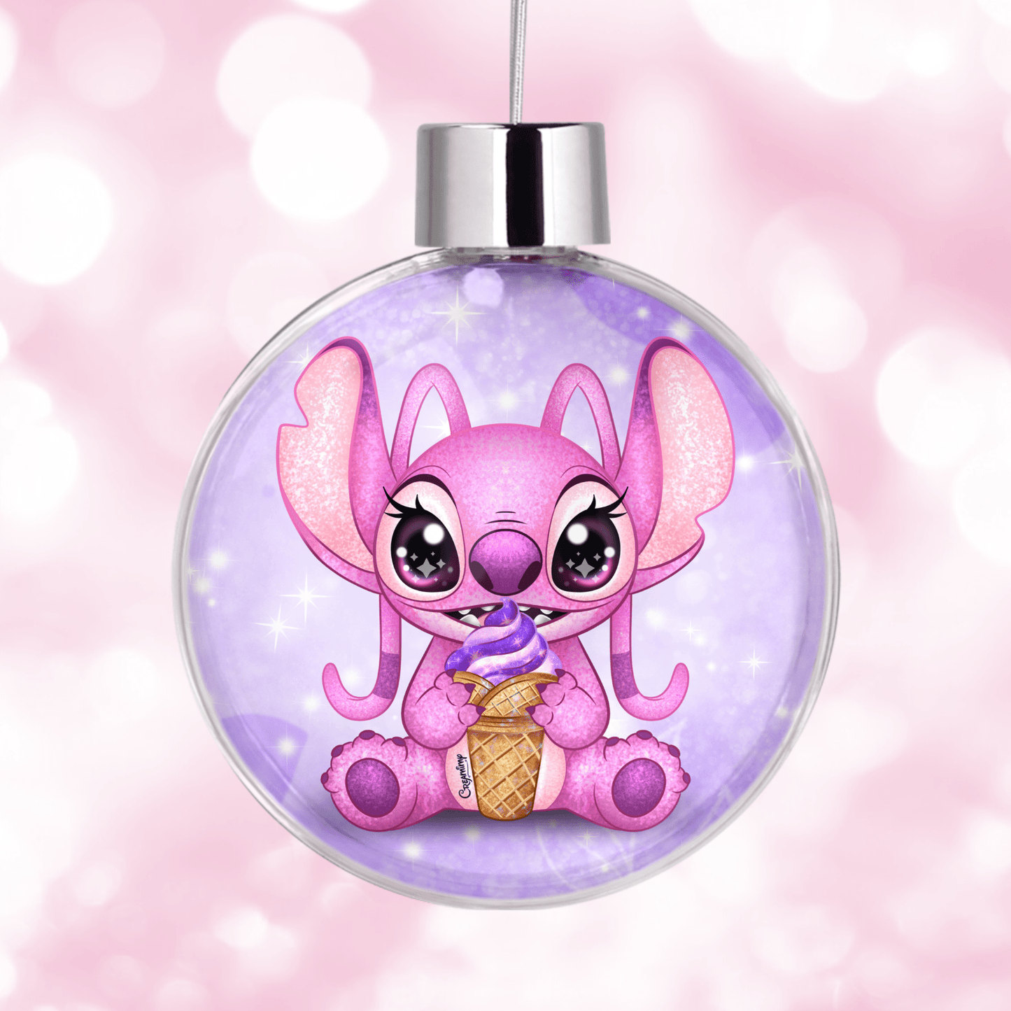 Boule de Noël Angel Ice Cream