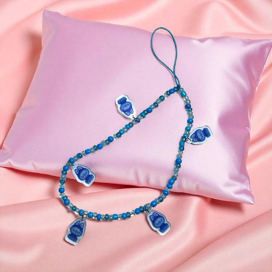 Bracelet de téléphone Stitch Bubu Bleu