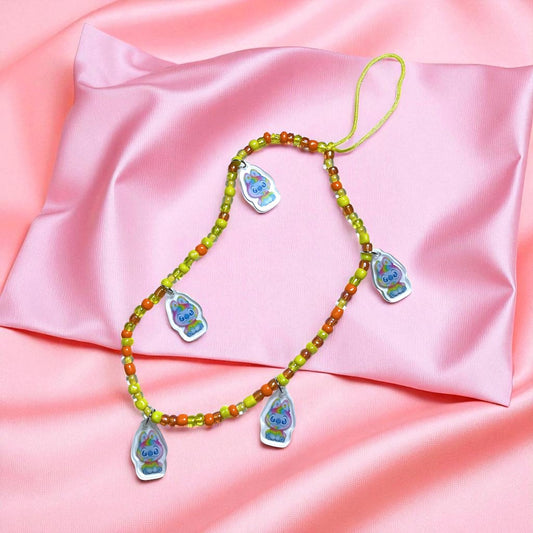 Bracelet de téléphone Stitch Bubu Rainbow