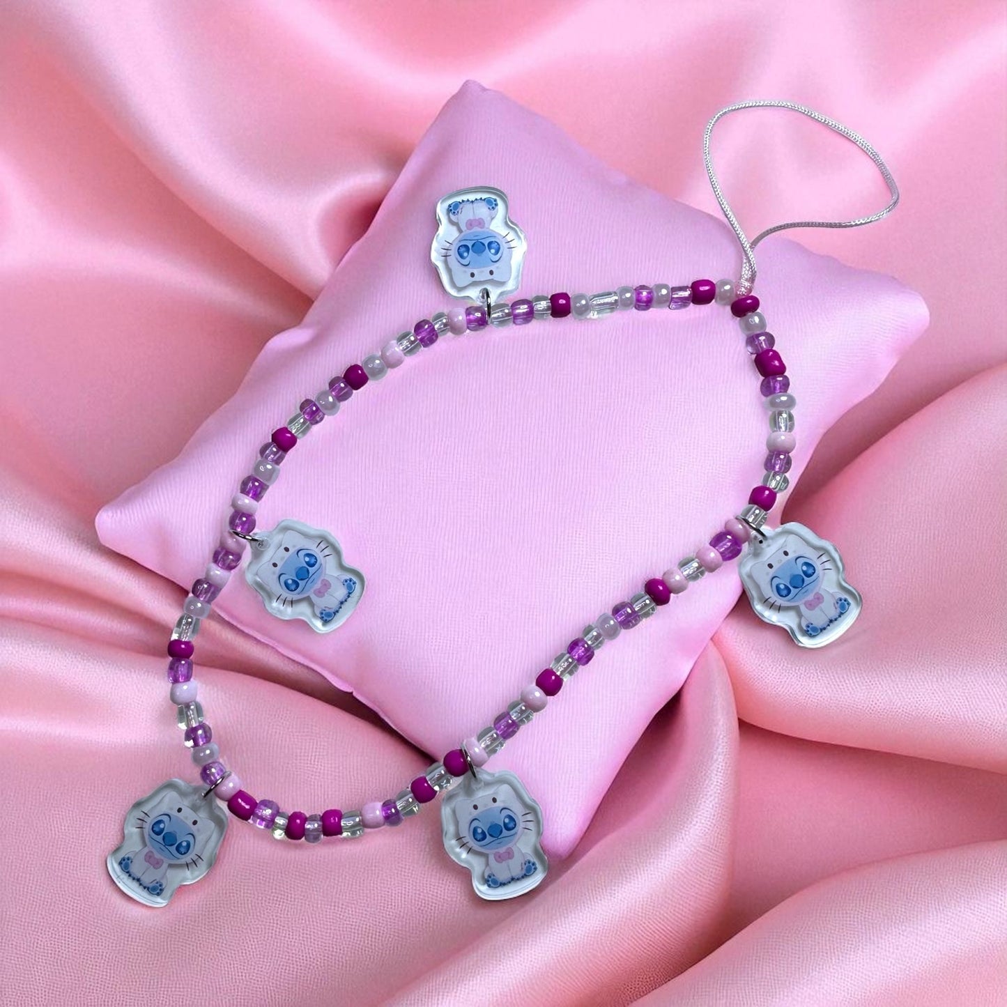 Bracelet de téléphone Stitch Kitty Kawaii