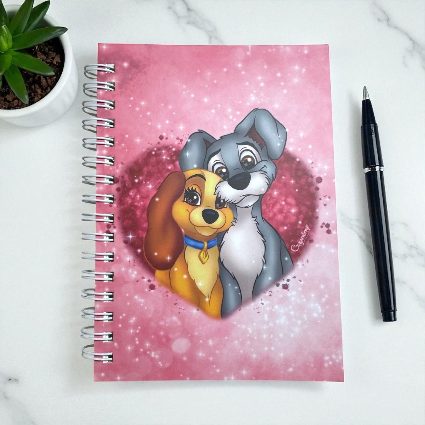 Carnet / Bloc la Belle & le Clochard