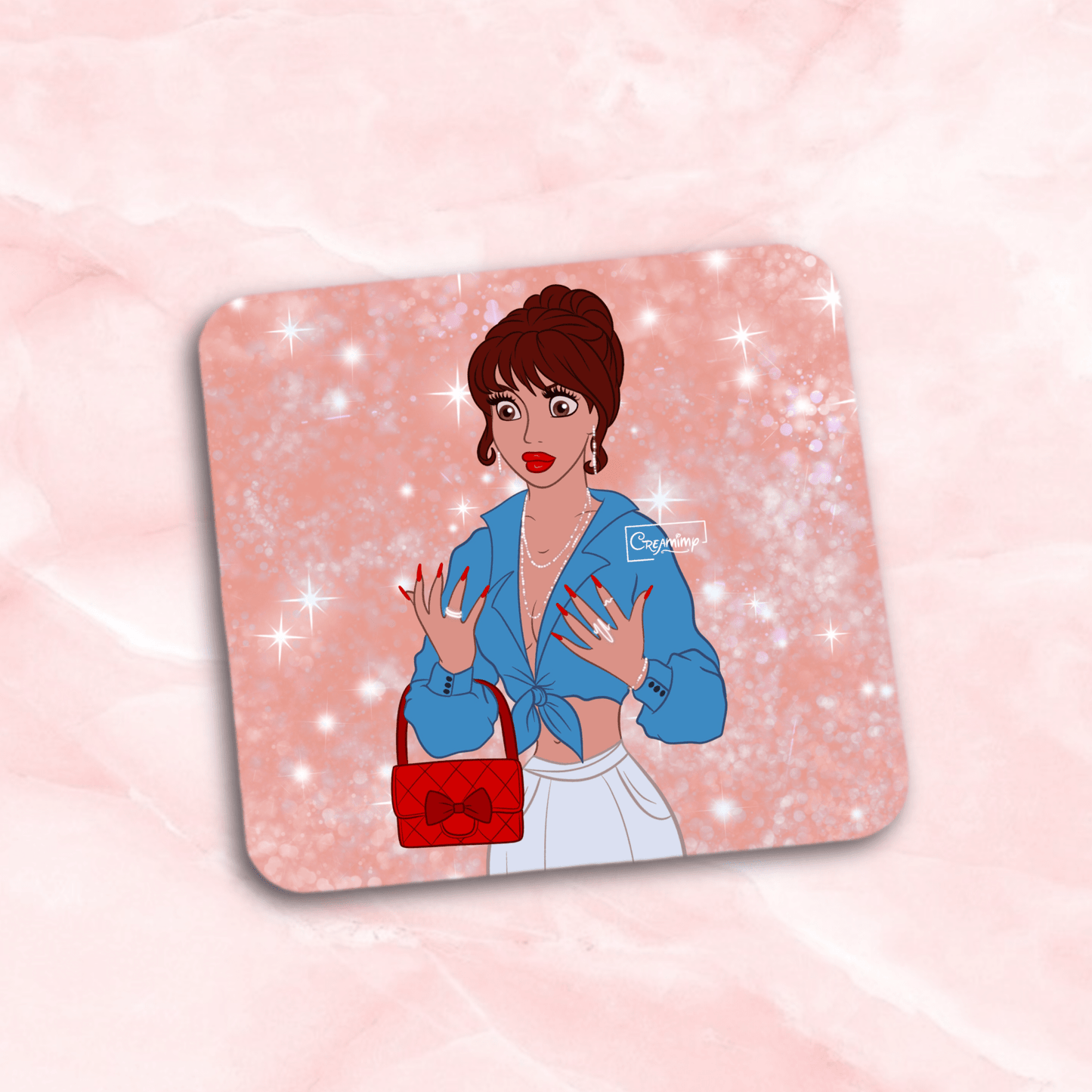 Dessous de Verre Belle