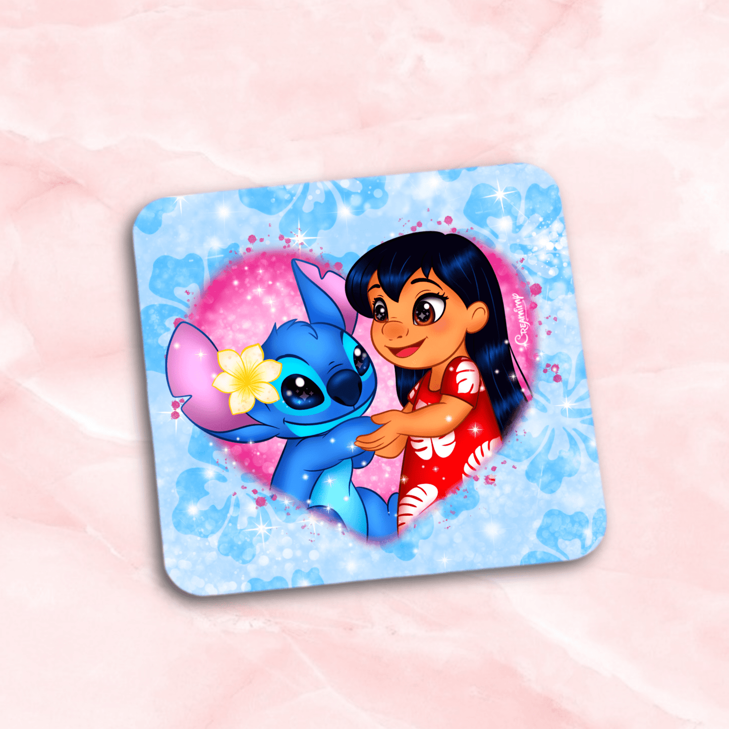 Dessous de Verre Lilo & Stitch