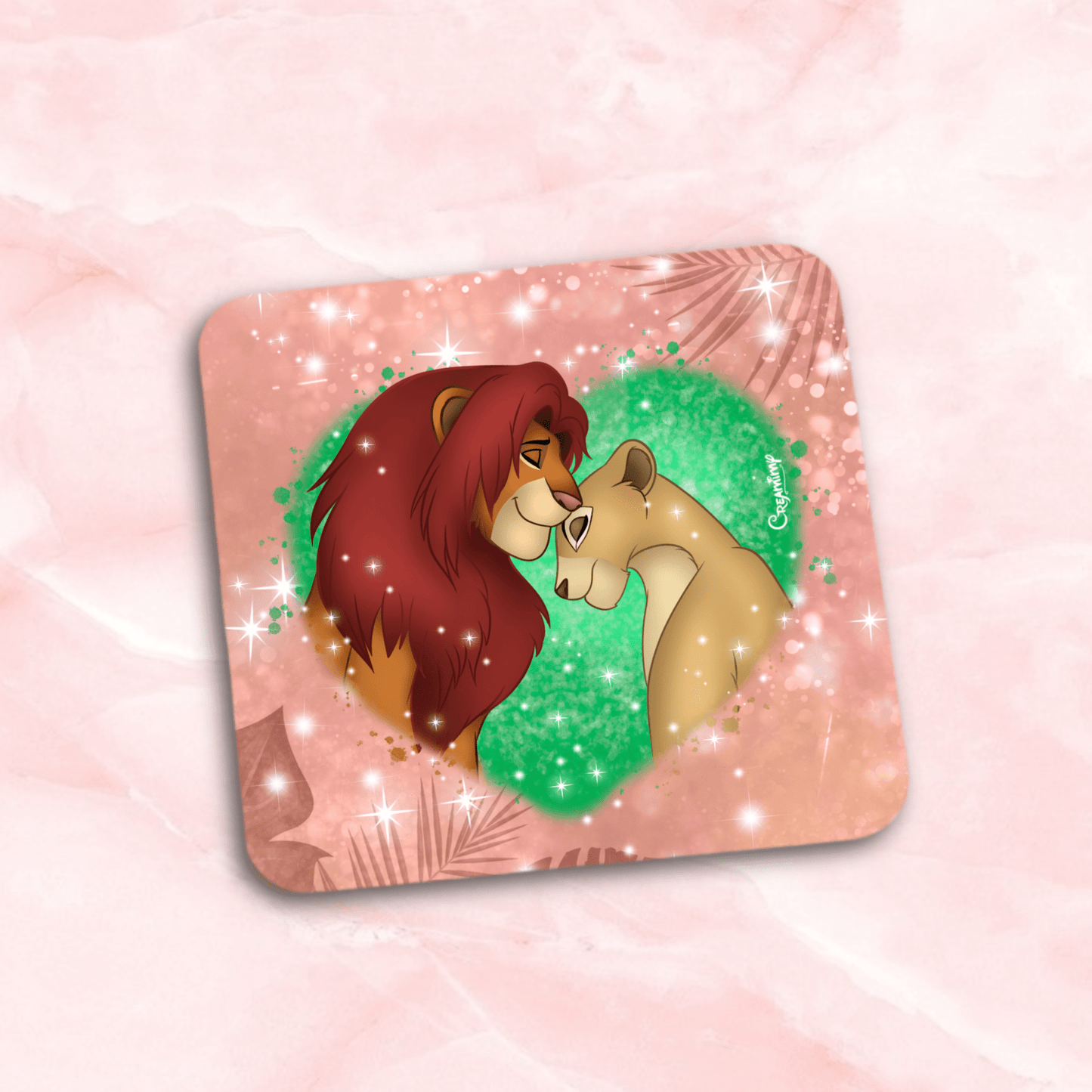 Dessous de Verre Simba & Nala