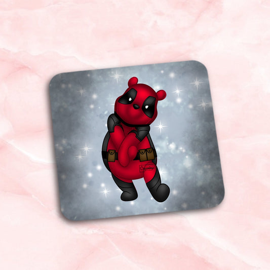 Dessous de Verre Winnie Deadpool