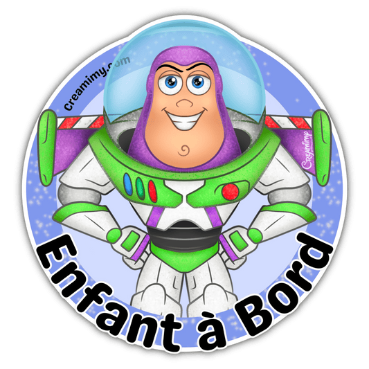Enfant à bord Sticker - Buzz