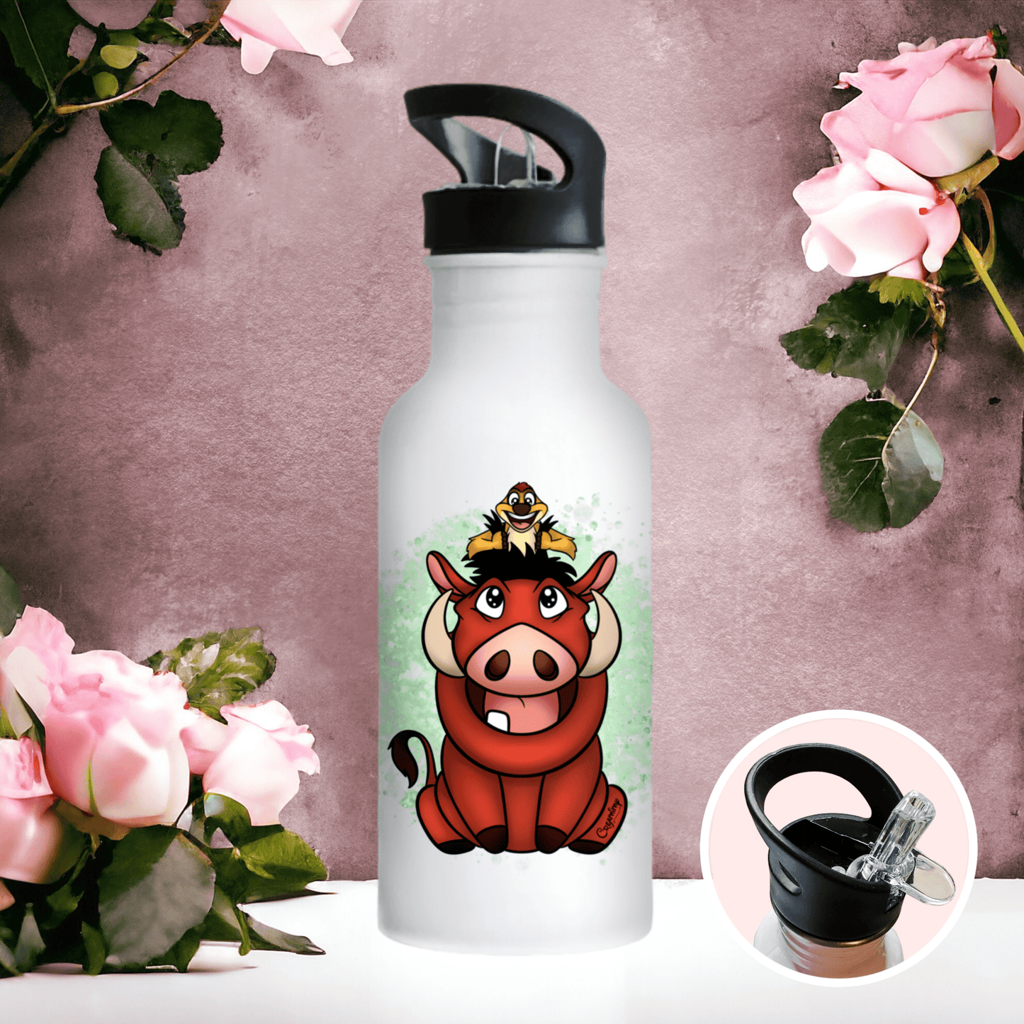 Gourde Timon & Pumba