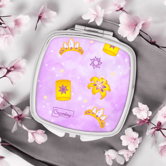 Miroir de poche Raiponce