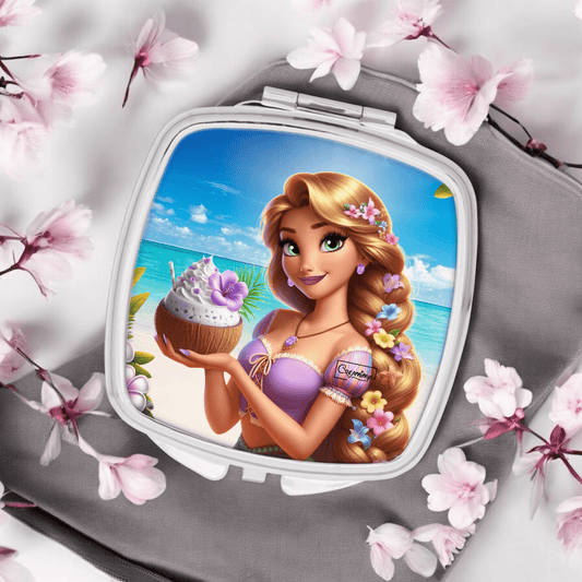 Miroir de poche - Raiponce Summer