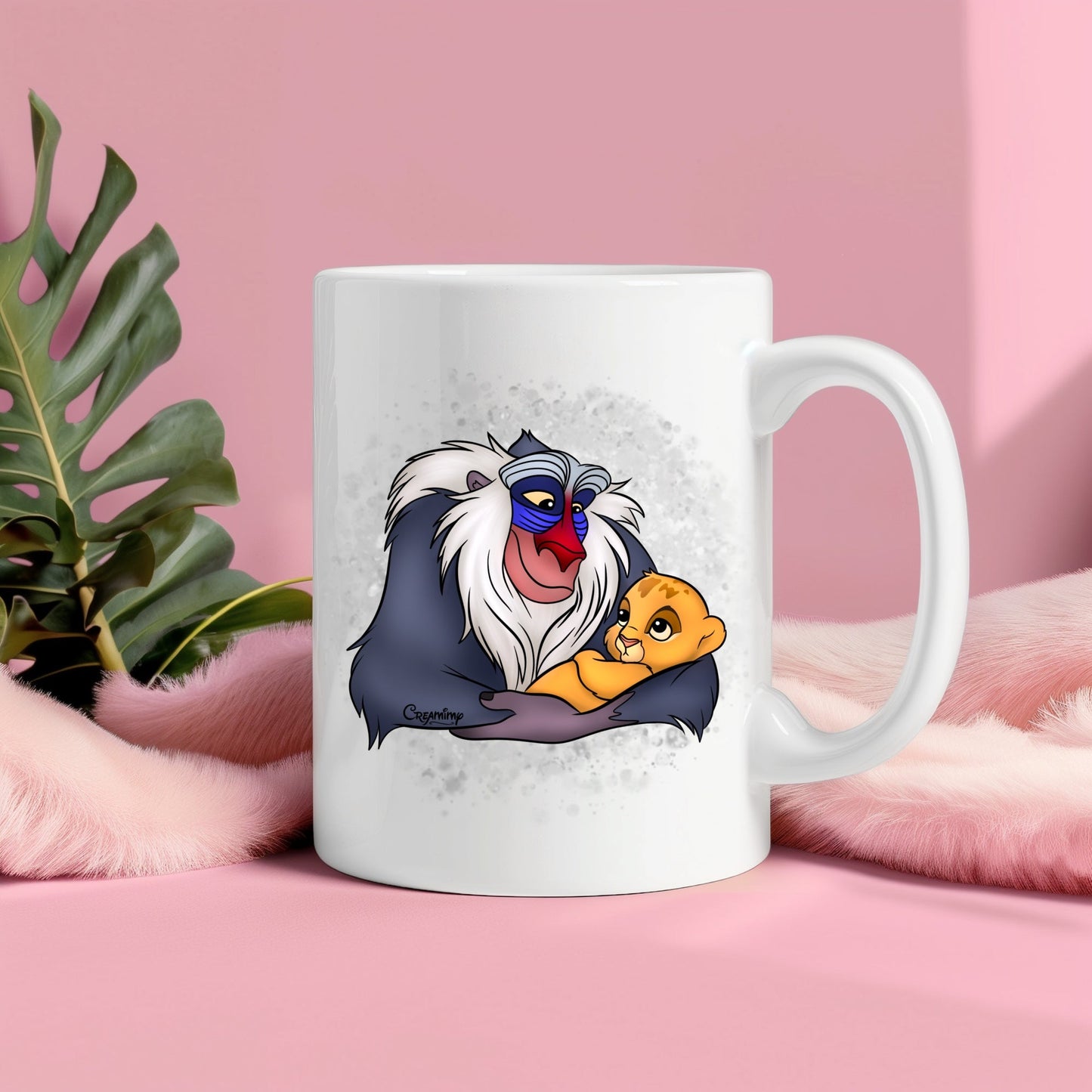 Mug Rafiki et Simba