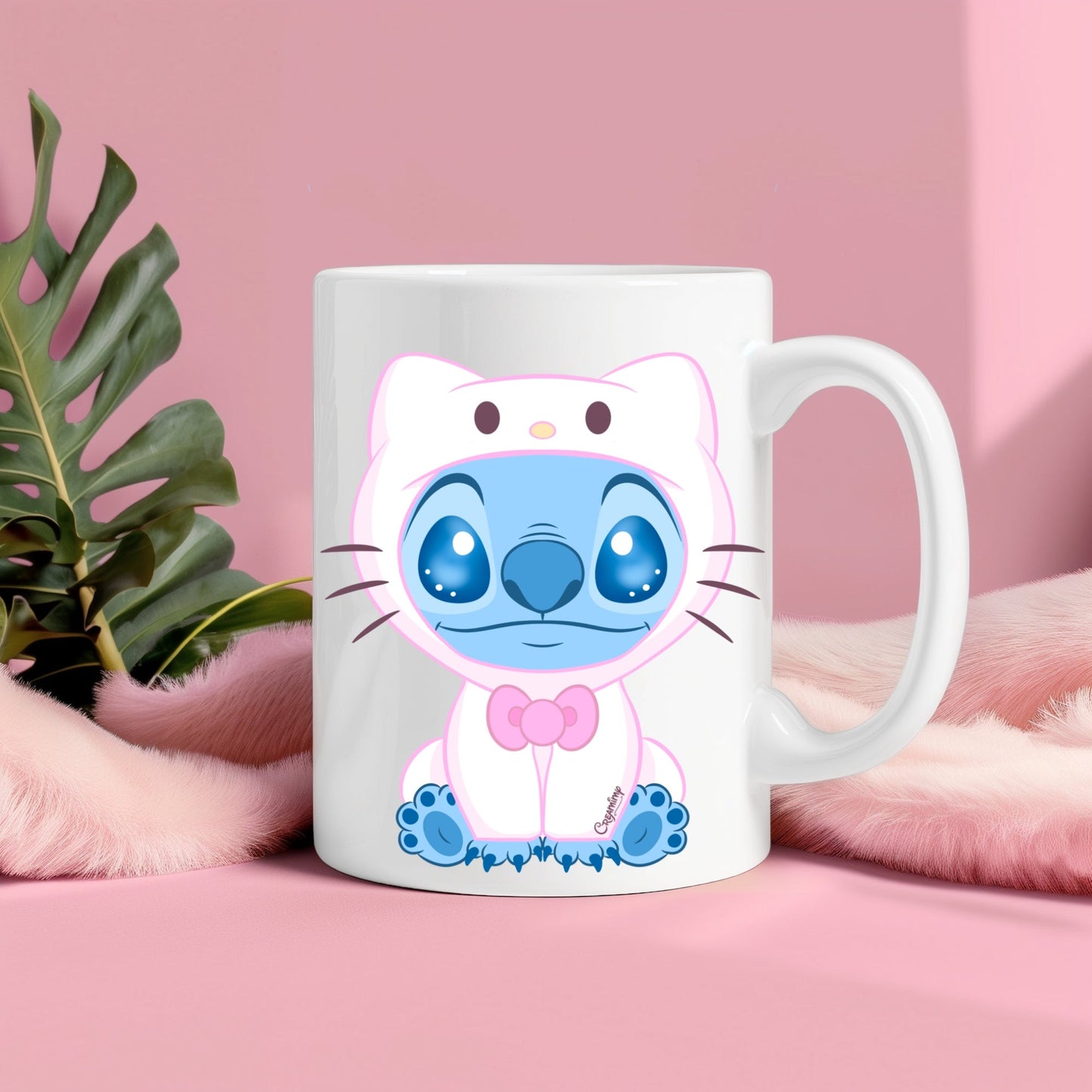 Mug - Stitch Kitty Kawaii
