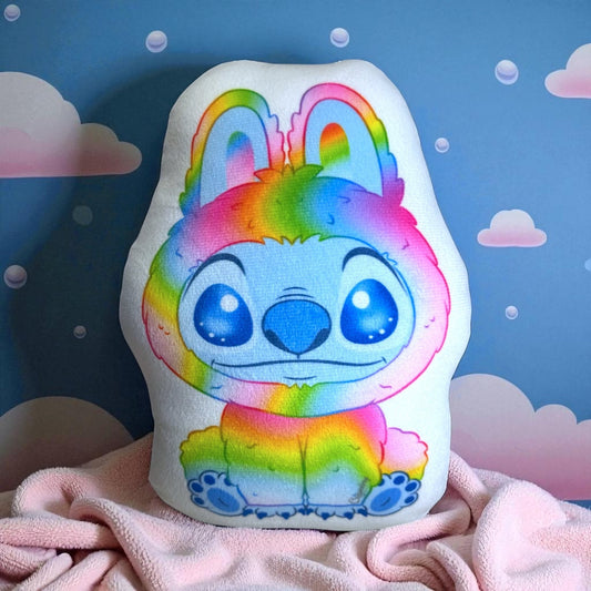 Peluche Stitch Bubu Rainbow 20cm