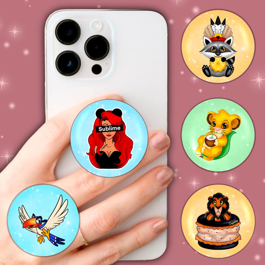 Phone Grip Résine Epoxy