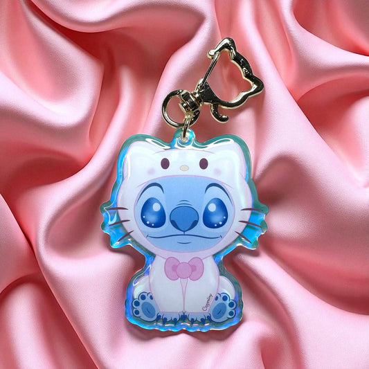 Porte clé - Stitch Kitty Kawaii