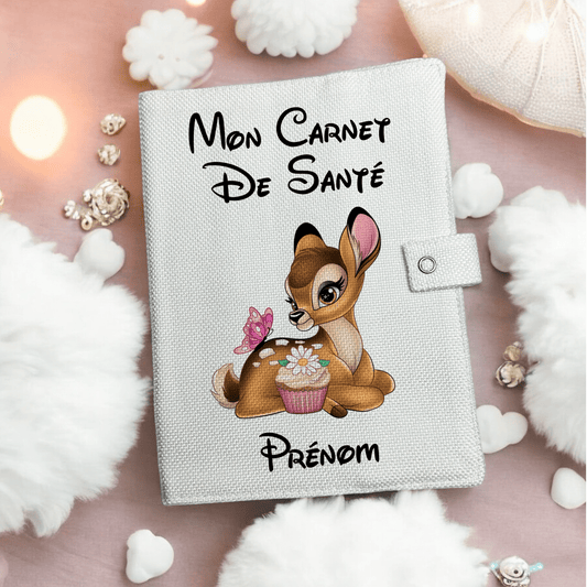 Protège carnet de santé Bambi