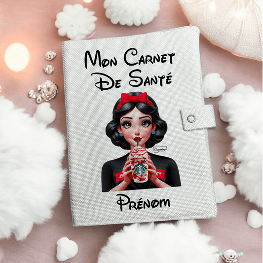 Protège carnet de santé Blanche Neige