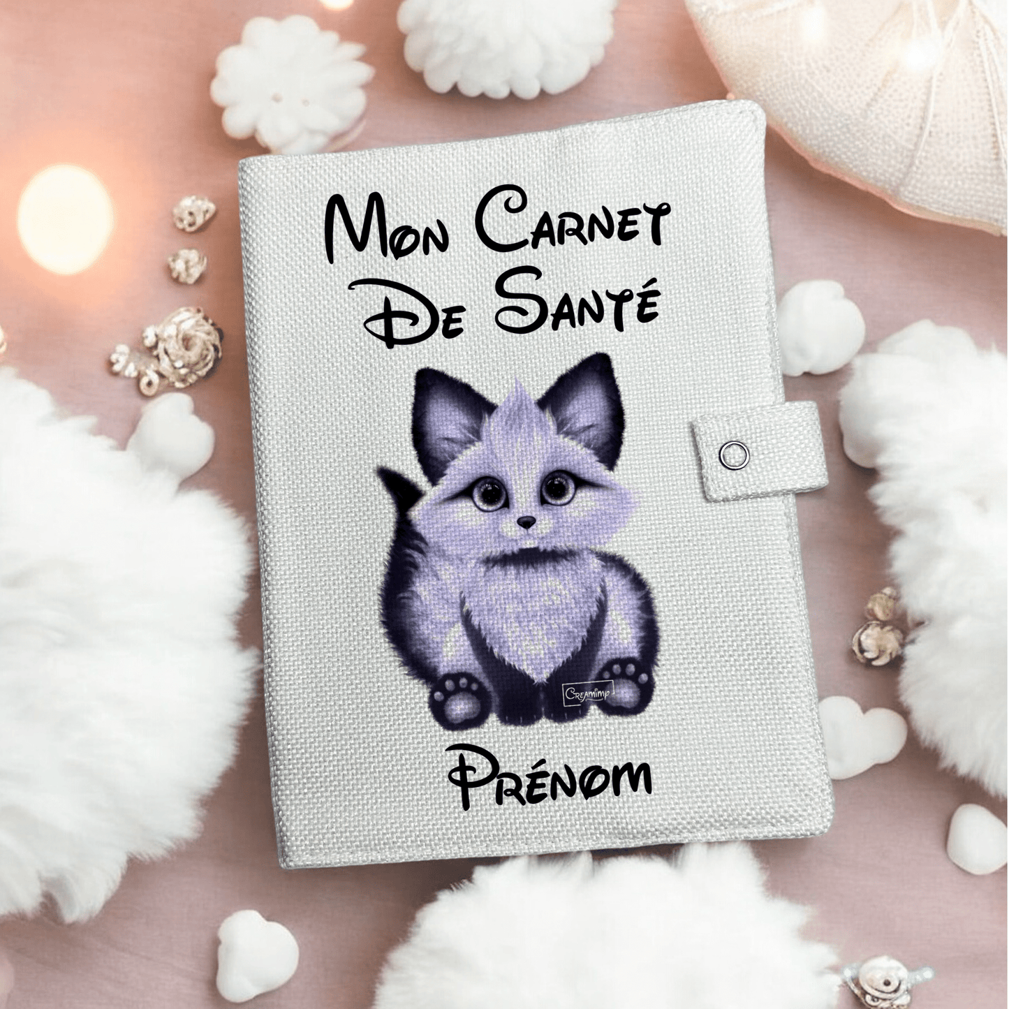 Protège carnet de santé Crystal