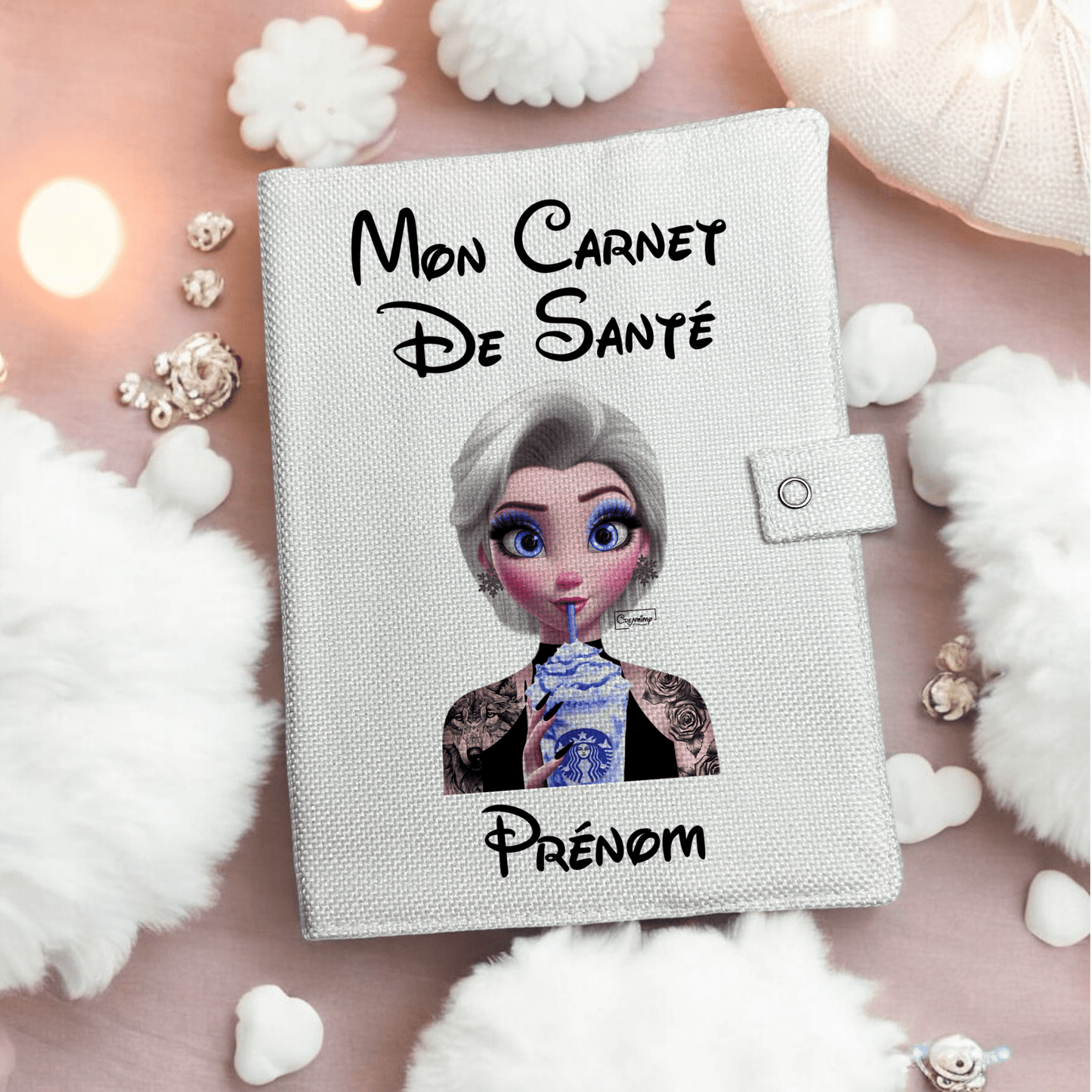 Protège carnet de santé Elsa