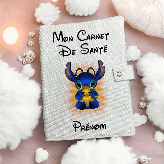 Protège carnet de santé Stitch Crystal