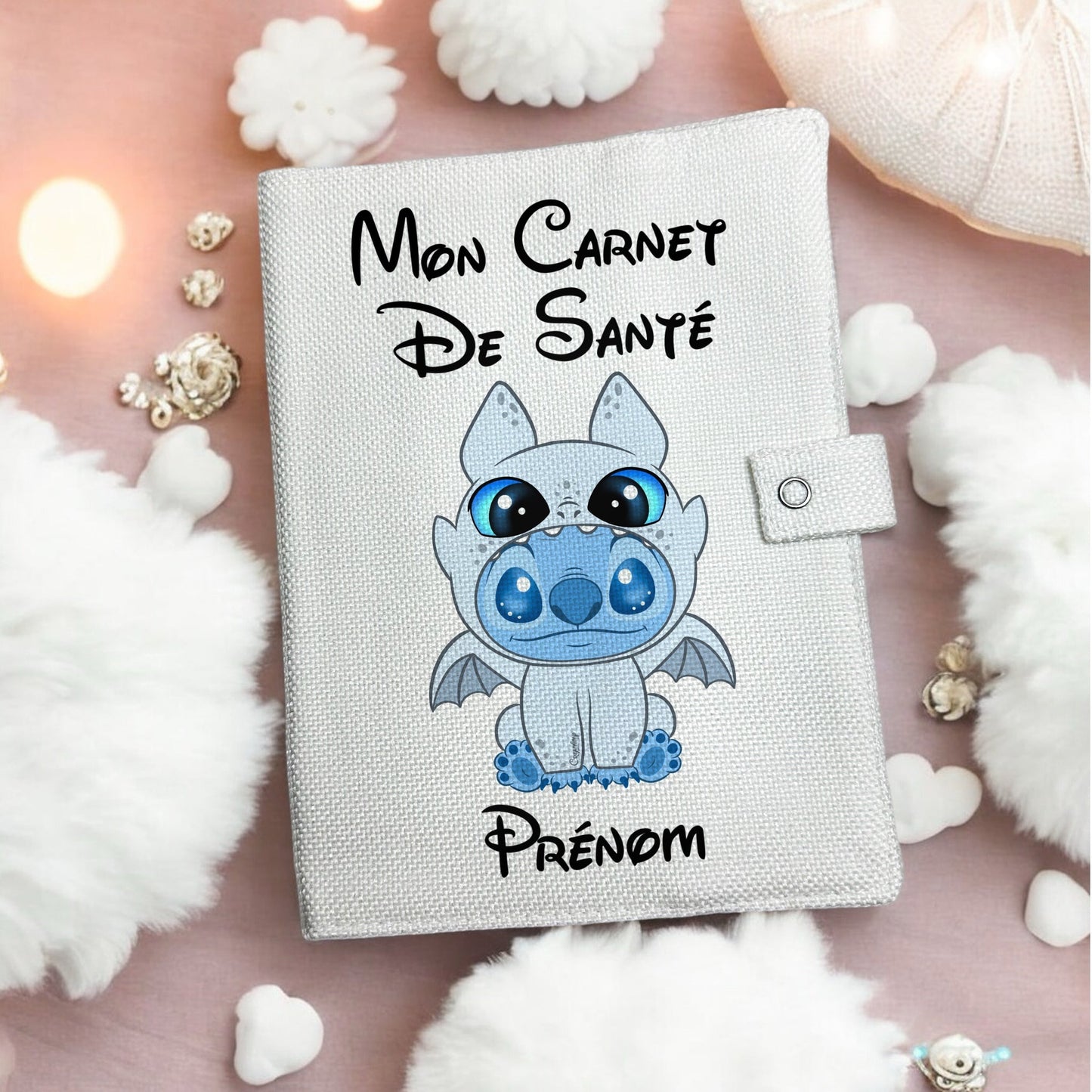 Protège carnet de santé - Stitch Fury