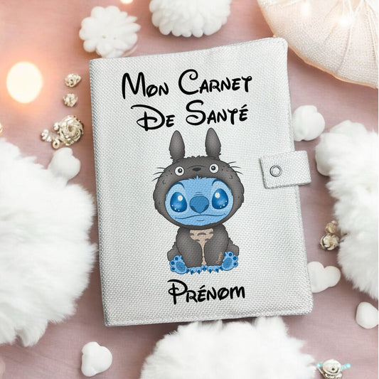 Protège carnet de santé - Stitch Kawaï