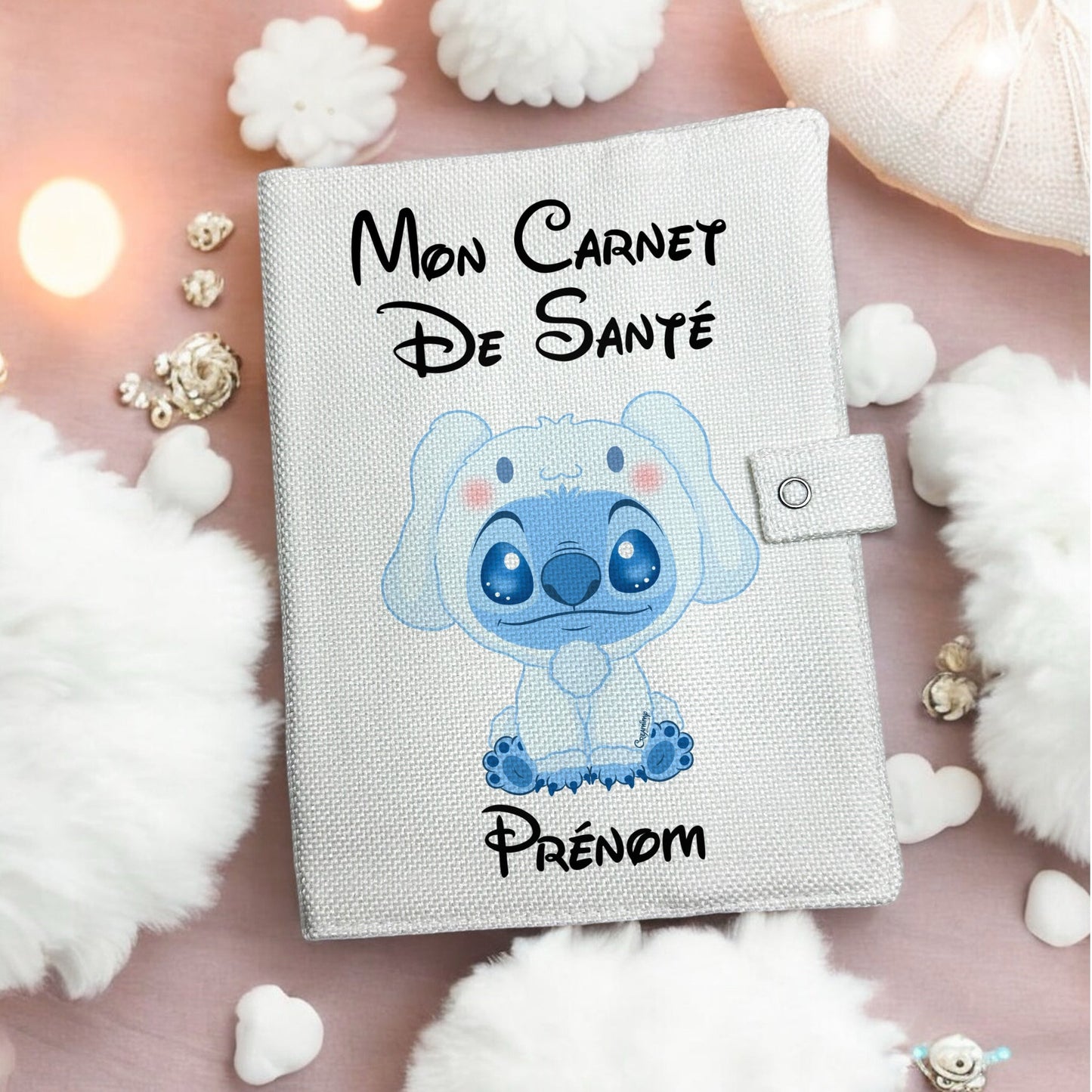 Protège carnet de santé - Stitch Kawaii