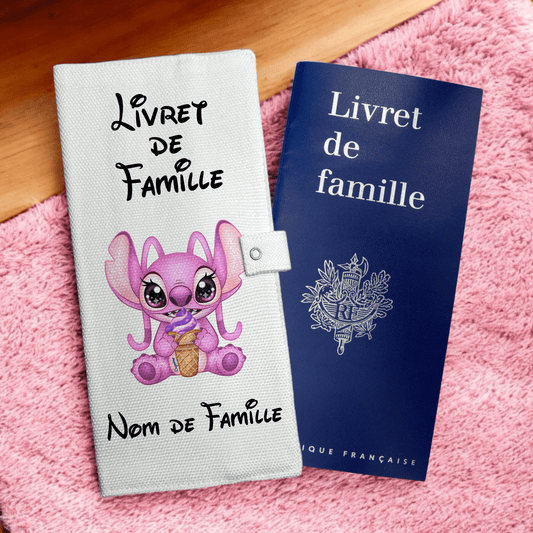 Protège livret de famille - Angel Ice Cream