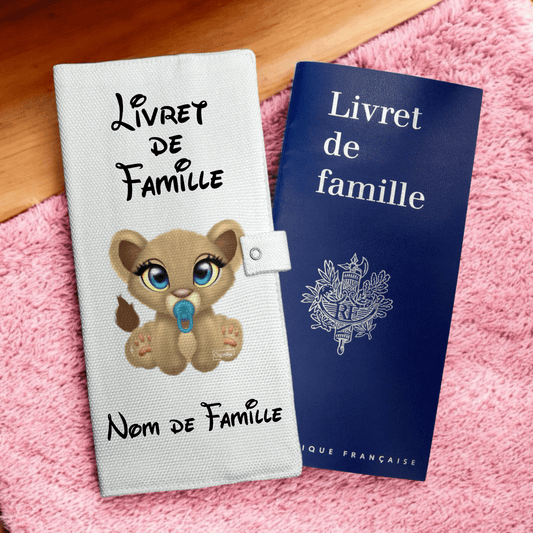 Protège livret de famille - Baby Nala