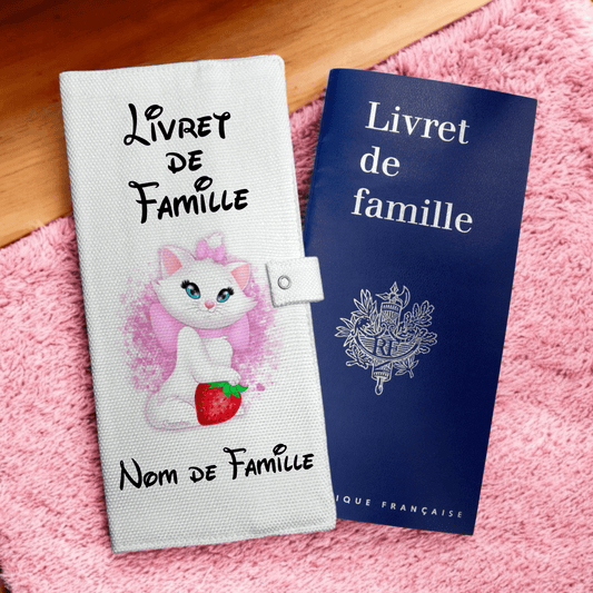 Protège livret de famille - Marie