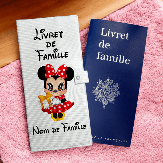 Protège livret de famille - Minnie